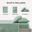 Couvre-lit en polyester et rayonne provenant de draps en bambou-110222908-110222911