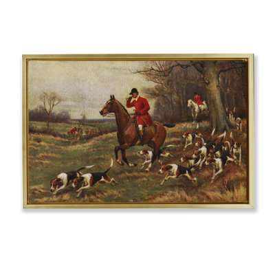  Toile rétro avec chiens de fête par Tina Higgins Designs, Inc.