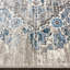 Tapis oriental crème / bleu sarcelle / beige Mogos-32707582