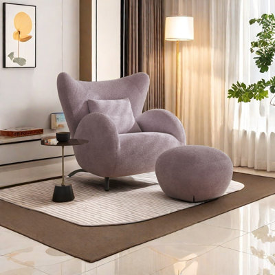 Soft Touch Chair with Carbon Steel Frame