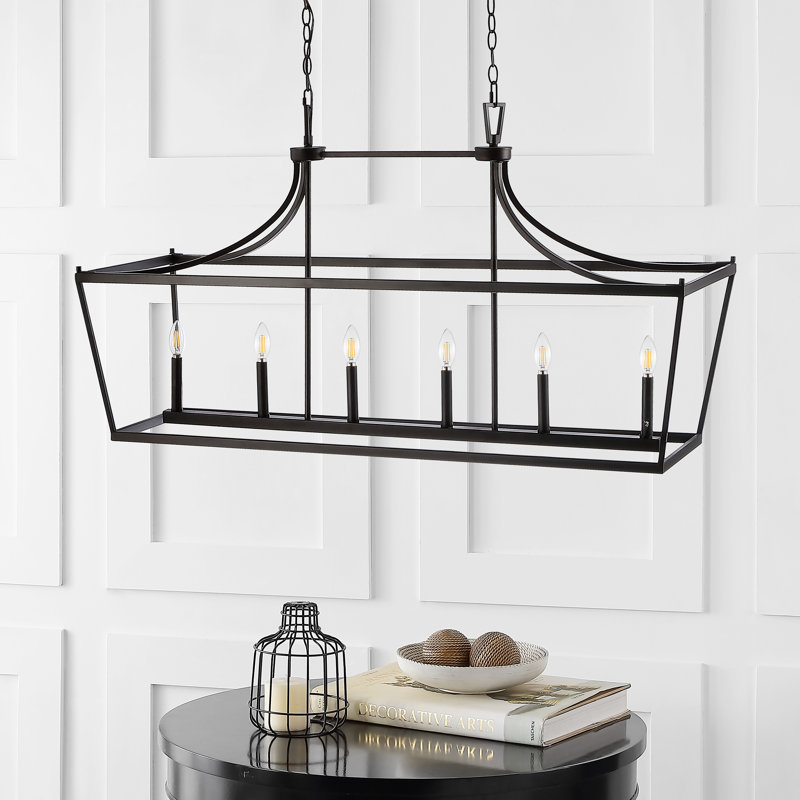 Nardone 6 - Light Kitchen Island Pendant, Oil Rubbed Bronze