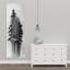 Silhouette de l’arbre noir et de gris, impression sur toile tendue Wendell-28762329
