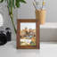 Ensemble de 10 cadres muraux en bois brun de 10 po 3 po x 4 po-89853287-90547537