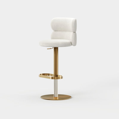 Height Adjustable Swivel Bar Stool