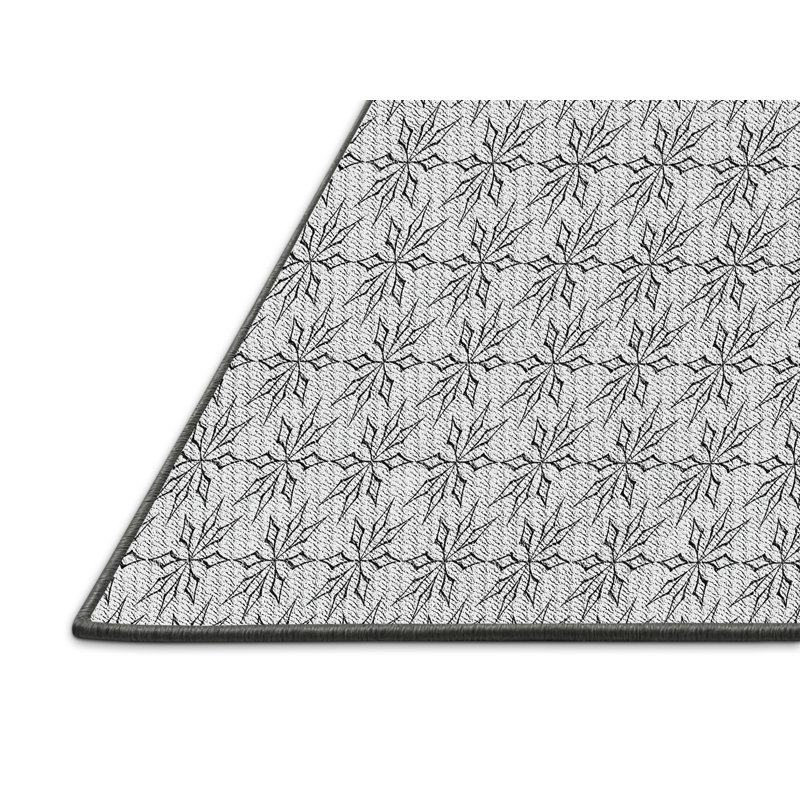 Abstract Indoor Rug, Rectangle 6' x 9'