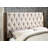 Desmoke Upholstered Wingback Bed-23059360