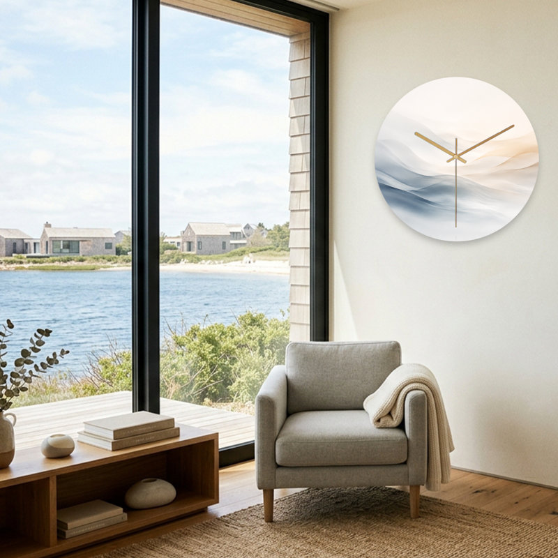 Horloge murale abstraite, Small