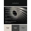 Tapis arc moderne et élégant lavable à la machine en noir Ory-834353377