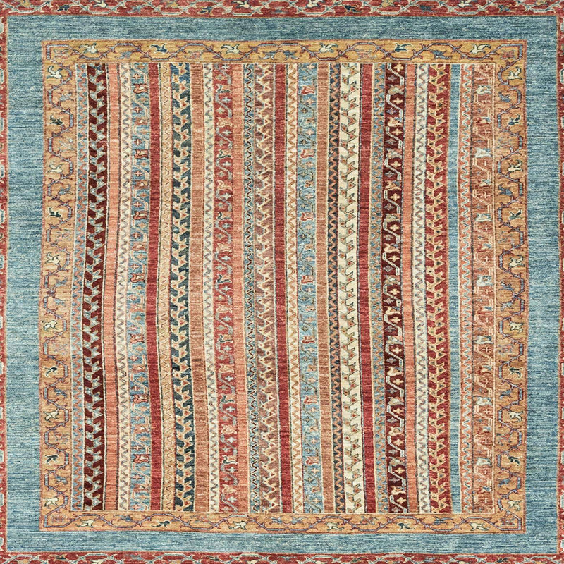 Tapis abstrait, Carré 6 pi