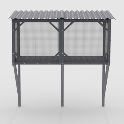 Enceinte d'extérieur pour chat avec filet anti-insectes Catio