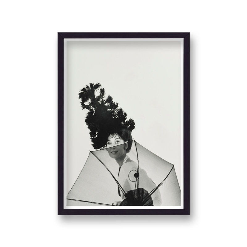 Audrey Hepburn Publicity Shot My Fair Lady 2 - Single Picture Frame Print