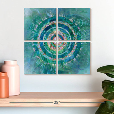 Kerner Teal Ocean Mandala