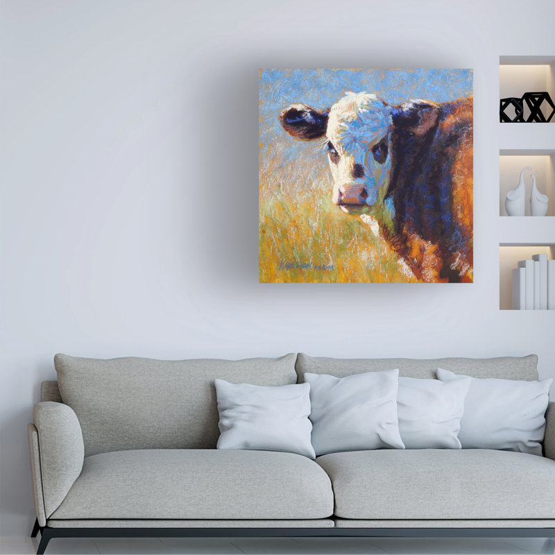 Art mural sur toile tendue - art mural «Spot» Rita Kirkman pour le salon, la chambre à coucher ou le bureau - 35 x 35