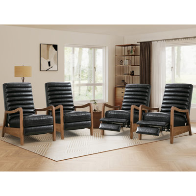 Fauteuil inclinable club 26 po Mid-Century