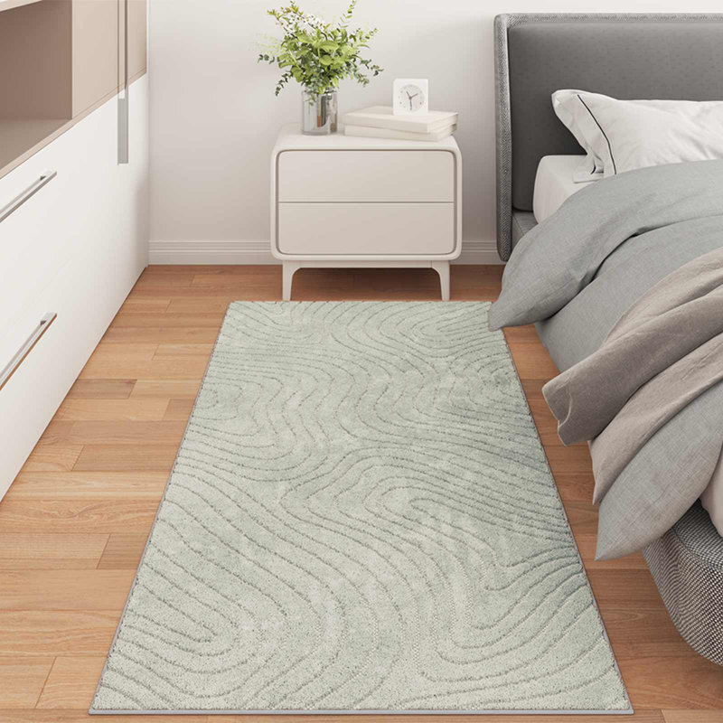Modern Indoor and Outdoor Rug, Rectangle 80 x 150 cm, Green