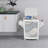 Rolling Laundry Hamper Laundry Hamper with Lid Storage Bin with Handle