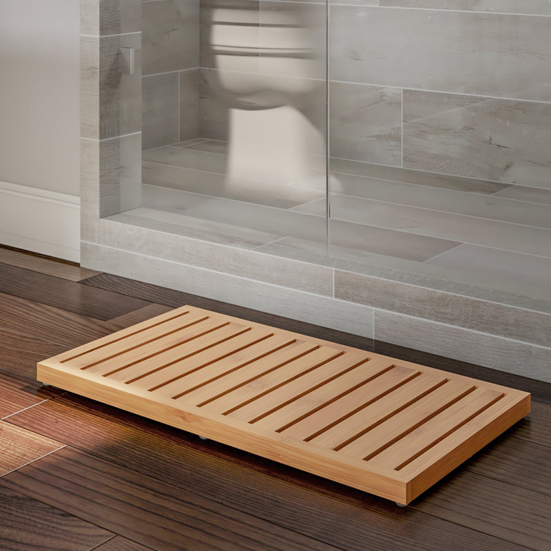 Arthetta Non-Slip Slatted Bamboo Bath Mat