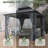 10 ft. W x 10 ft. D Aluminum Patio Gazebo - Galvanized Steel Hardtop Gazebo with Curtain & Nettings-108467017