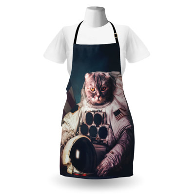 No Pattern Bib Apron