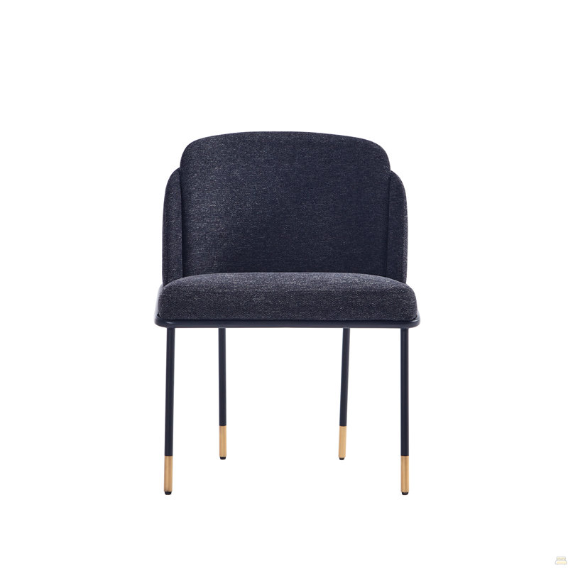Chaise de salle à manger en noir, Noir