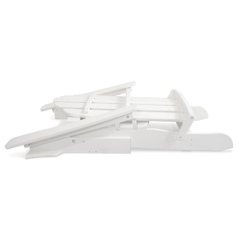 Adirondack pliant POLYWOOD Cape Cod, Blanc