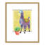 « jolie llama ii », art sur toile-47565923-47565930
