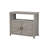 Wooden Patio Bar Table Set with Storage, Buffet Cabinet Sideboard for Outdoor and Indoor