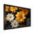 Cadre simple noir, bois massif