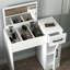 Makeup Vanity With Mirror Ellian-350264399