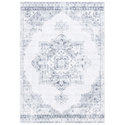 Tapis ivoire / gris Lowrey