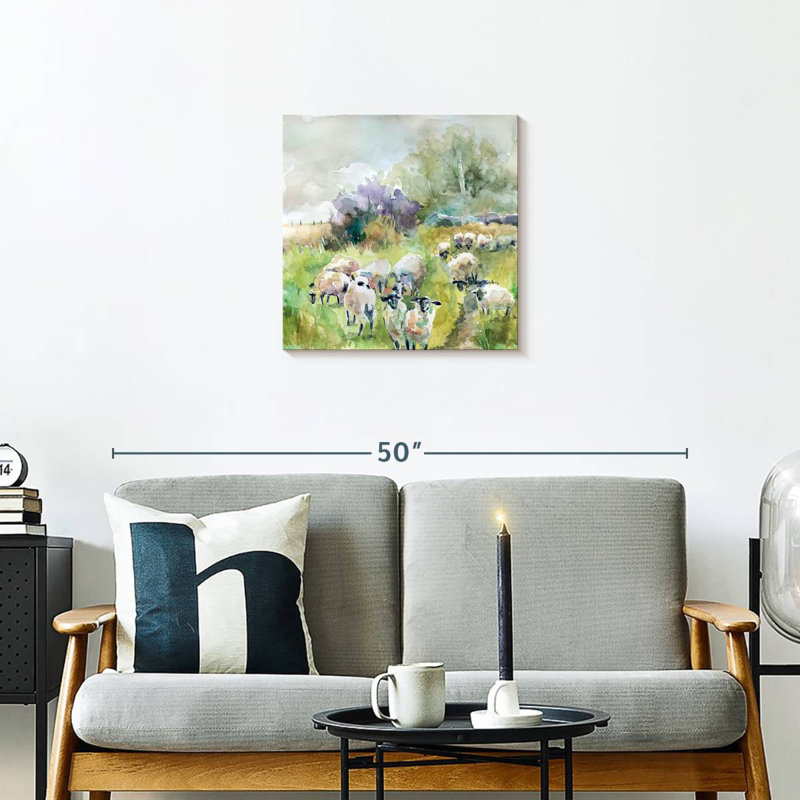 Spring Flock, 20" H x 20" W