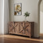 Armoire décorative 4 portes avec 4 portes et 4 tablettes ouvertes -2054167251