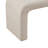 Charming Boucle Waterfall Bench For Stylish Spaces And Relaxation.-1232834877