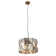 Luminaire suspendu 3 lumières Metropolitan Geo-Gem