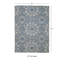 Tapis rectangulaire lavable pour l'extérieur Southwestern en bleu / beige-28615370