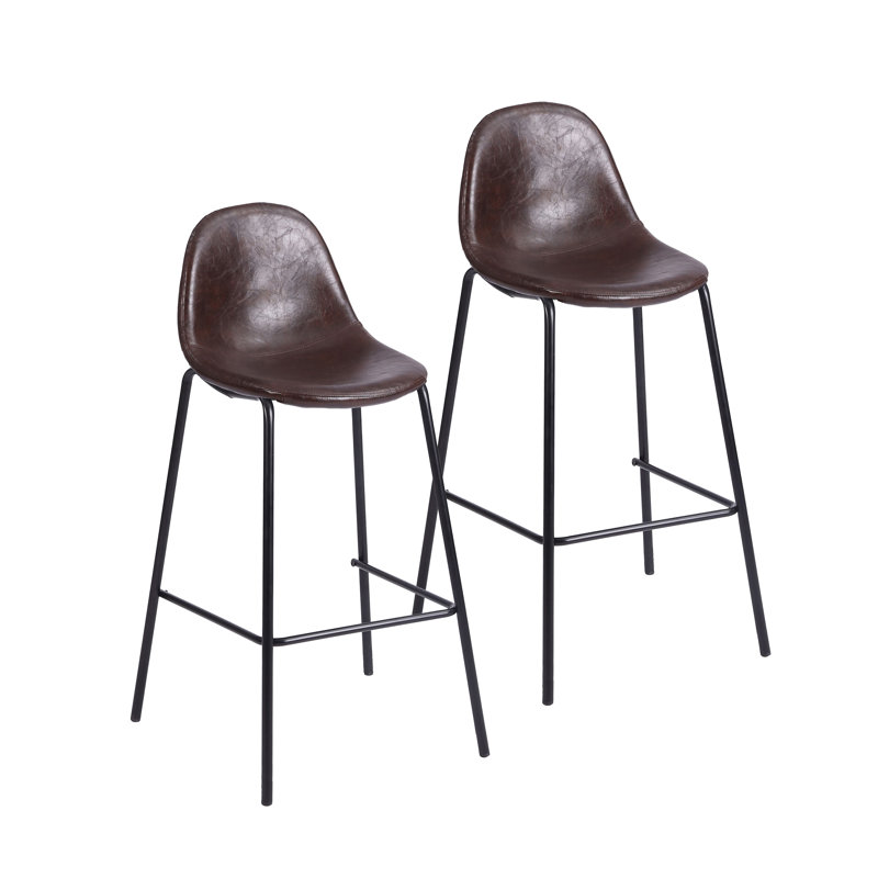 Darby Bar Stool, Brown, Bar Stool (29” Seat Height)