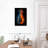 Abarca Flaming Guitar-108447618