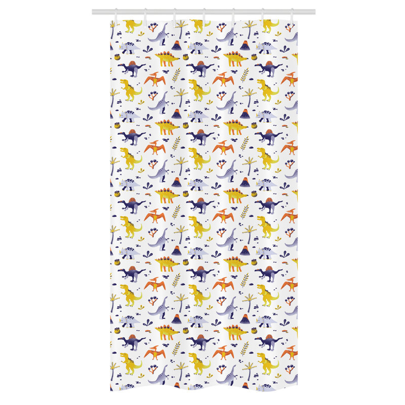 Rohon Shower Curtain with Hooks Included, 72" H x 36" W
