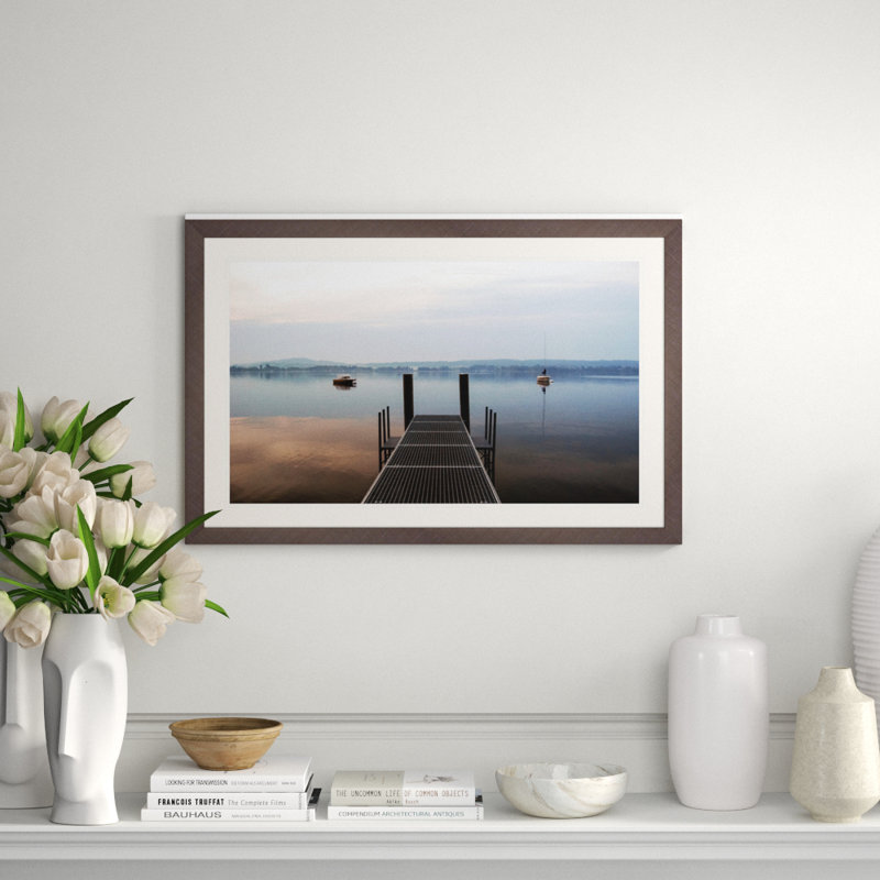 Bielersee Morning Print by Ted Glasoe