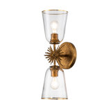 Staring 2 Light Armed Sconce