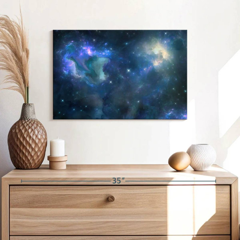 Oberle Space Nebula, 8" H x 12" W