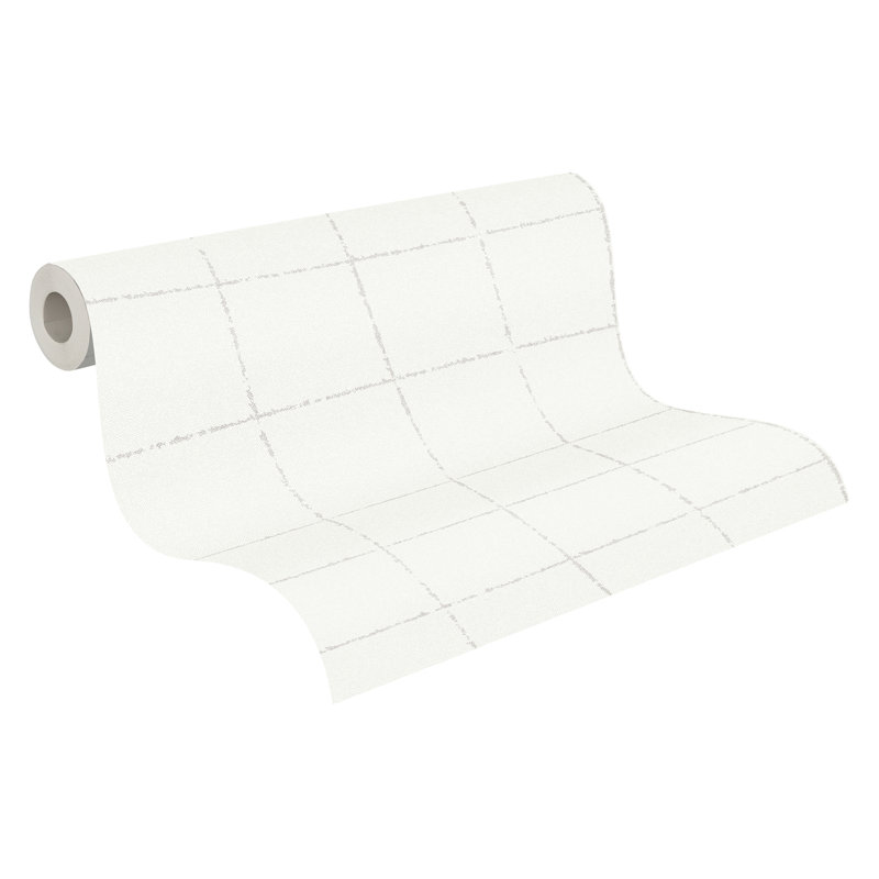 Rouleau de papier peint L 33 pi x l 20,9 po, Blanc