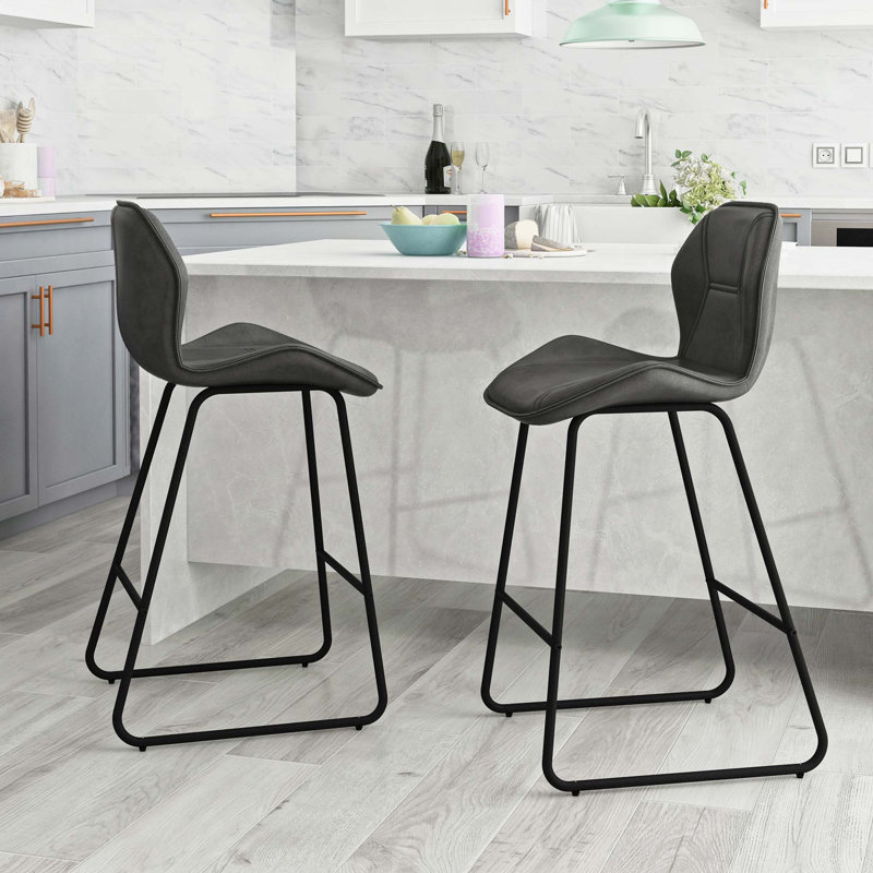 Chaises de bar, Gris