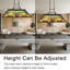 Luminaires de billard rustique avec abat-jour requin style Tiffany pour salle de jeux-715025719