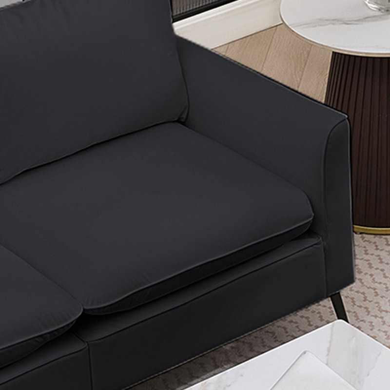 Canapés confortables en cuir 55,91 po