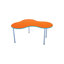 Collaborative Learning Table With Deluxe Legs - Cloud