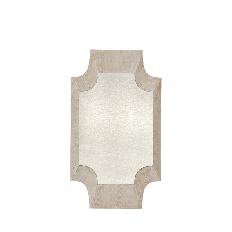 Miroir Farris - Blanc, Argent