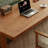 Light walnut Rectangular Solid Wood desk-109694234