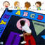 Tapis de classe KidCarpet.com Formes et alphabet, rectangle de 2,29 m x 3,66 m-113405846