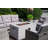 Wicker 7 - Person Patio Conversation Set with Cushions